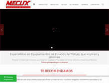 Tablet Screenshot of mecux.com